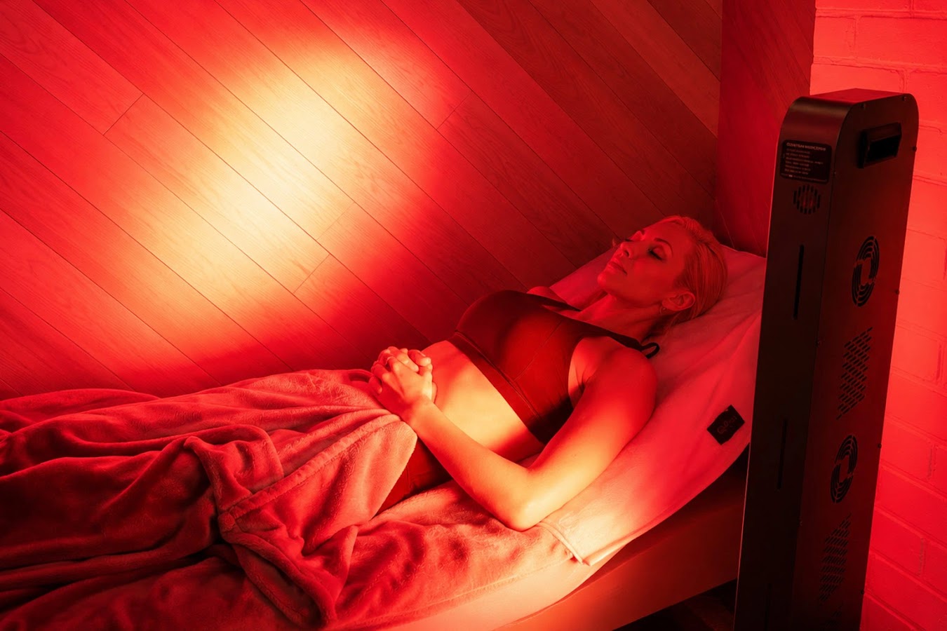 Red light therapy at Heal House